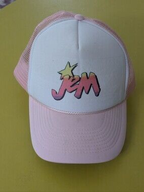 ✨ JEM Pink Mesh Trucker Hat 🎤